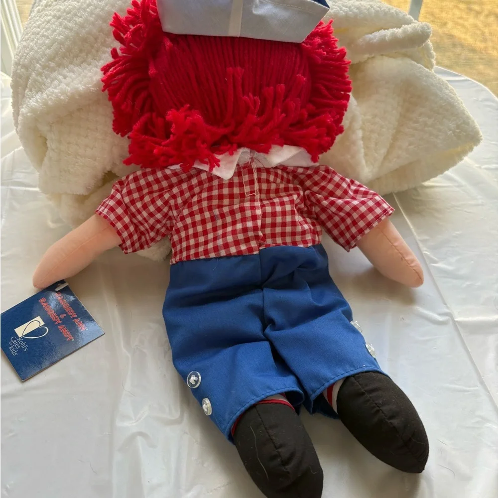Applause Raggedy Ann 16 Inch Cloth Doll 2006 Licensed Raggedy Ann & Andy - Picture 5 of 10
